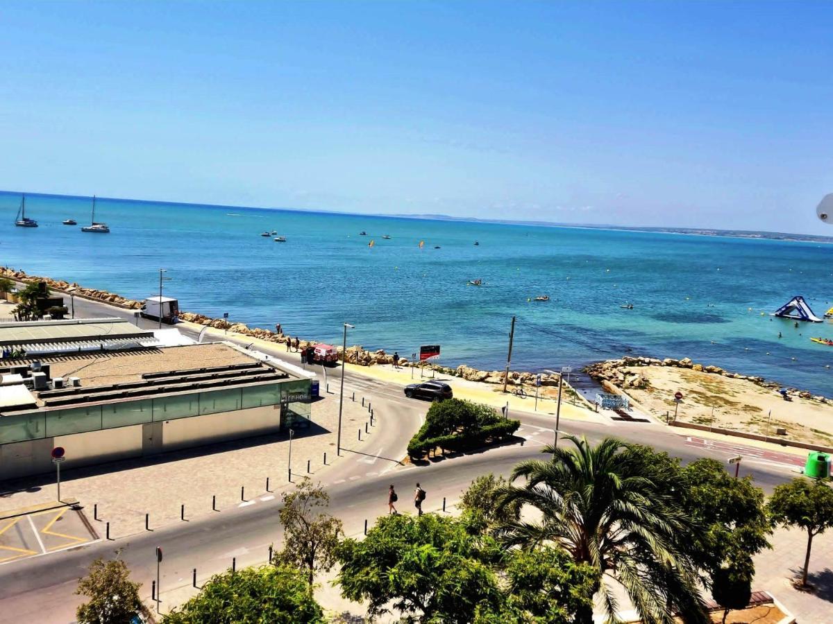 Apartamento En Primera Linea De Playa Con Increibles Vistas サンタ・ポラ エクステリア 写真